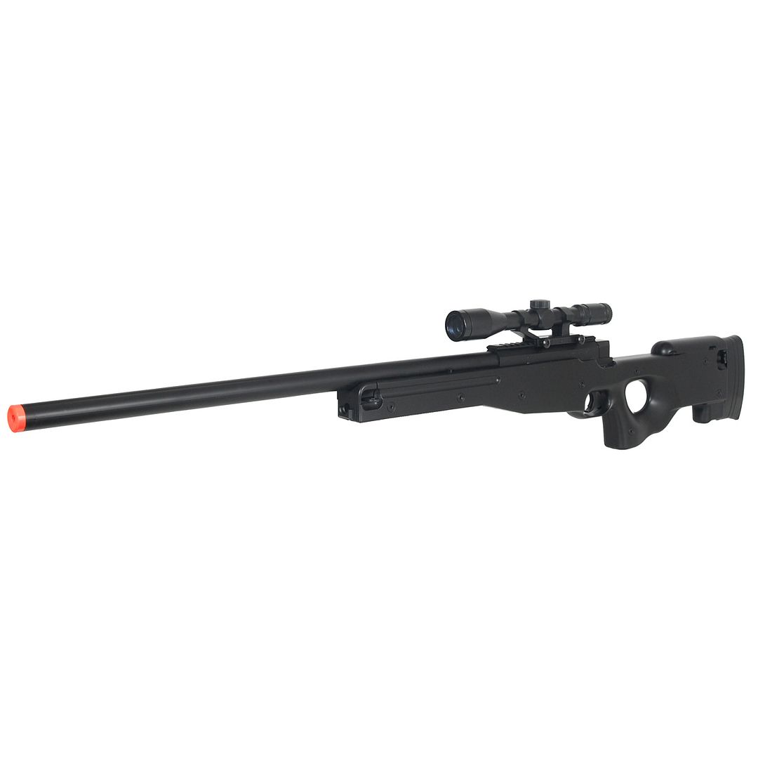 Cyma Zm L Awp Spring Airsoft Bolt Action Sniper Rifle Red Dot Scope